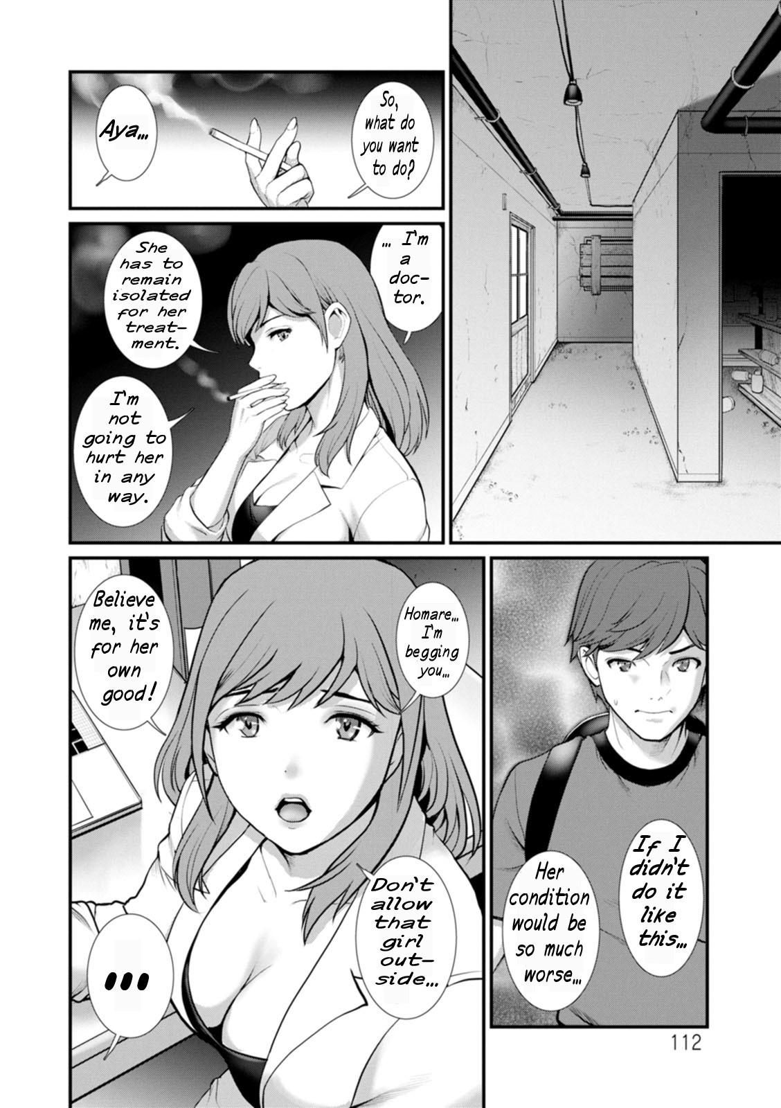 Hentai Manga Comic-Honeymoon At 30 Meters Underground-Read-112